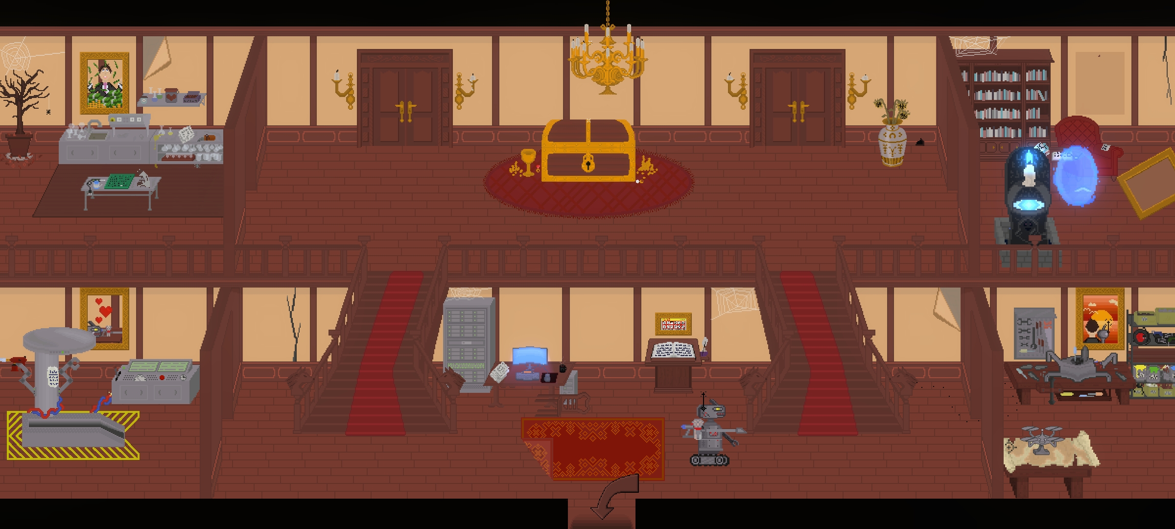 Mansion interior